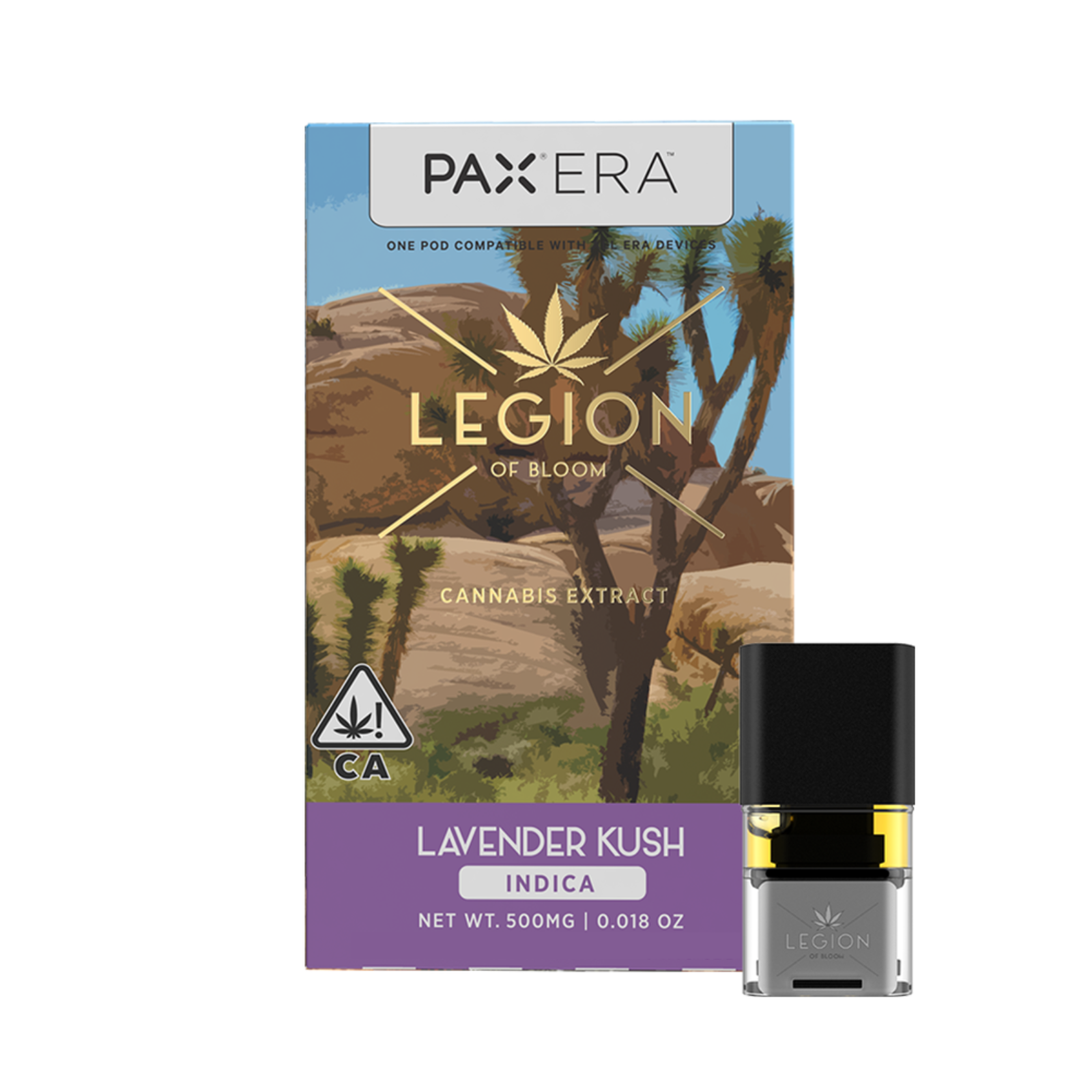 PAX POD Lavender Kush .5g Leafly